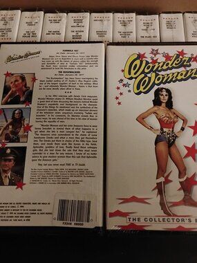 Wonder Woman - The Collector's Edition - 12 Columbia House VHS Tapes New/Sealed